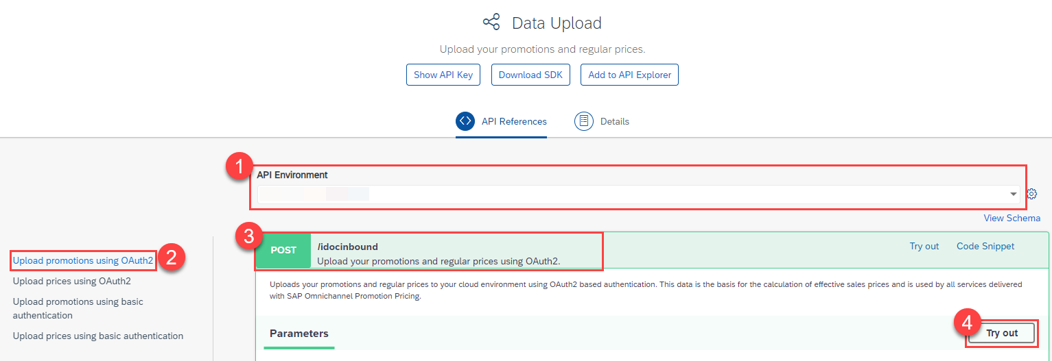 Data Upload Regular Promotional Rule 1
